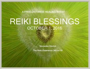 Reiki Blessings October
